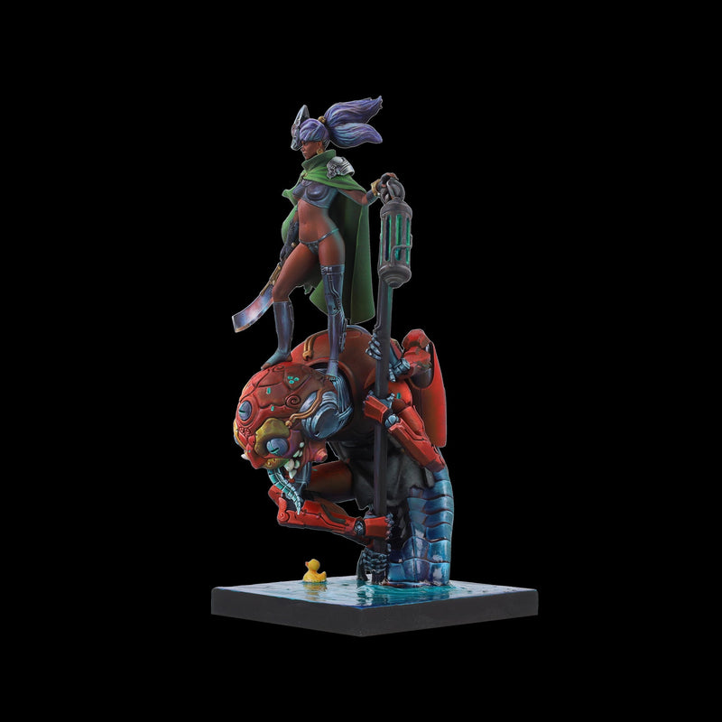 Scale 75 SSN-003 Busts New Age Scrappers Kitsune & Hanibaru 75mm