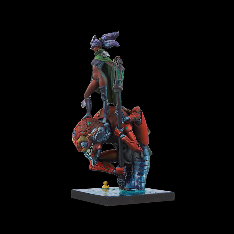 Scale 75 SSN-003 Busts New Age Scrappers Kitsune & Hanibaru 75mm