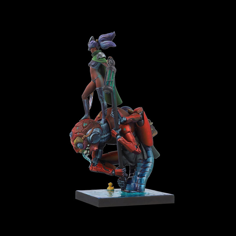 Scale 75 SSN-003 Busts New Age Scrappers Kitsune & Hanibaru 75mm