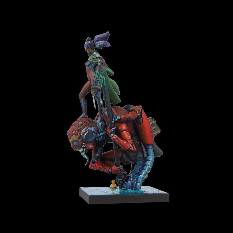 Scale 75 SSN-003 Busts New Age Scrappers Kitsune & Hanibaru 75mm