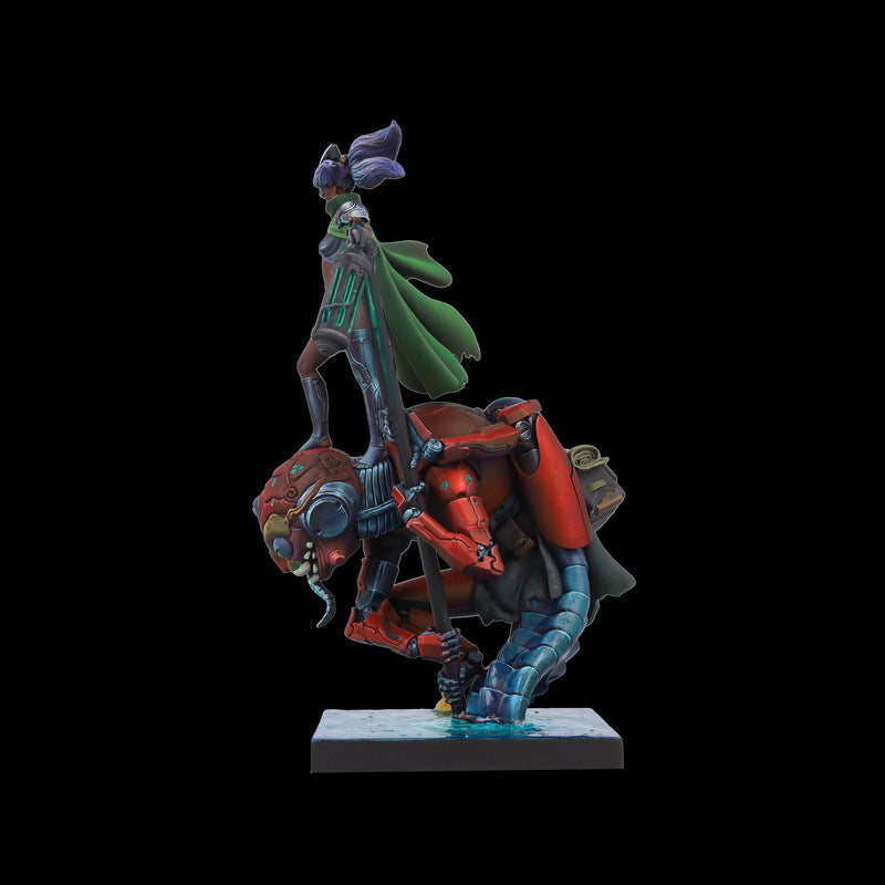 Scale 75 SSN-003 Busts New Age Scrappers Kitsune & Hanibaru 75mm