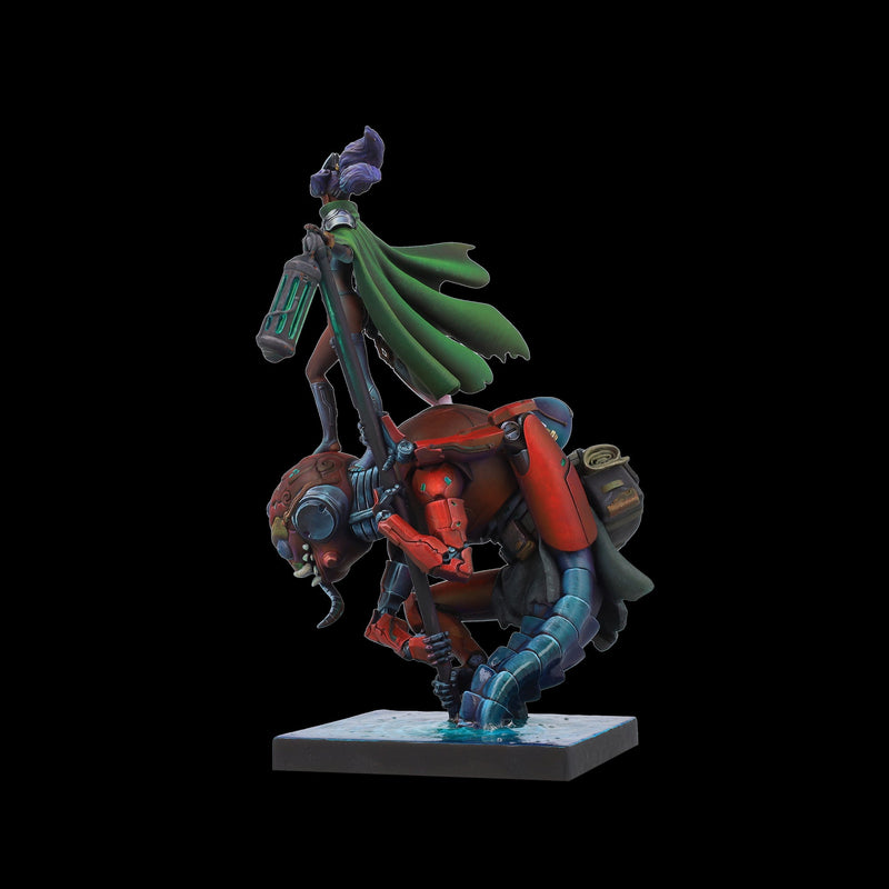 Scale 75 SSN-003 Busts New Age Scrappers Kitsune & Hanibaru 75mm