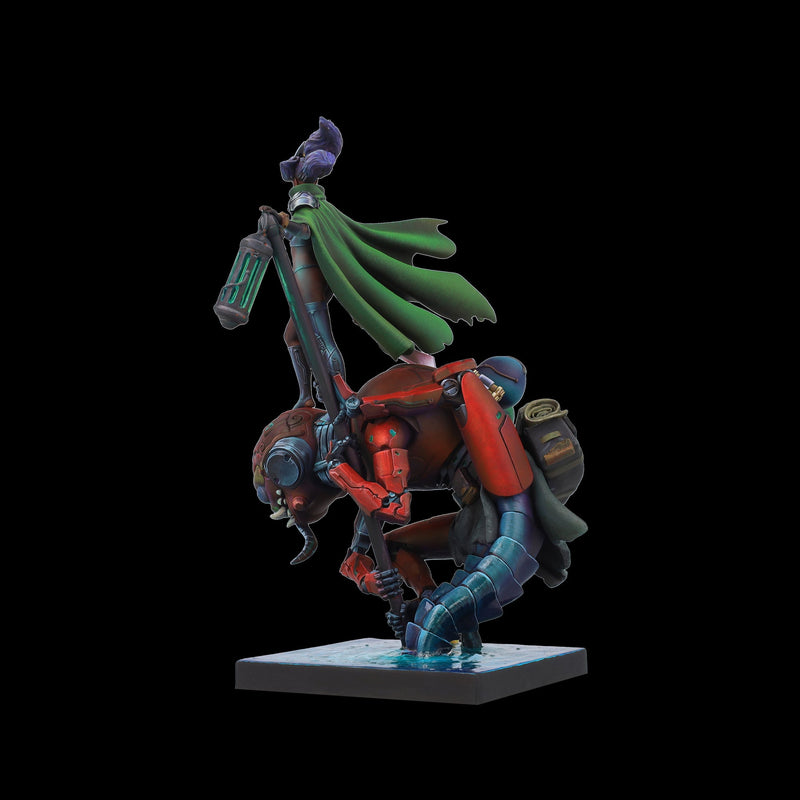 Scale 75 SSN-003 Busts New Age Scrappers Kitsune & Hanibaru 75mm