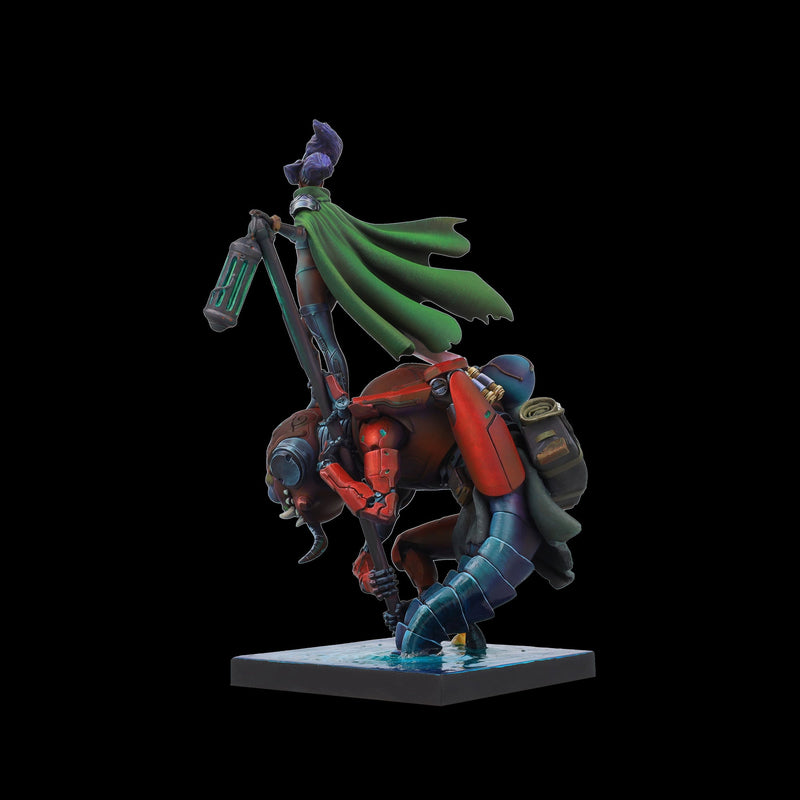 Scale 75 SSN-003 Busts New Age Scrappers Kitsune & Hanibaru 75mm