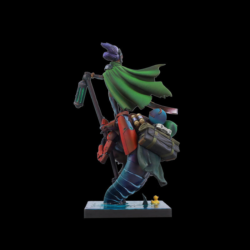 Scale 75 SSN-003 Busts New Age Scrappers Kitsune & Hanibaru 75mm