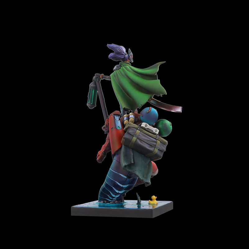 Scale 75 SSN-003 Busts New Age Scrappers Kitsune & Hanibaru 75mm