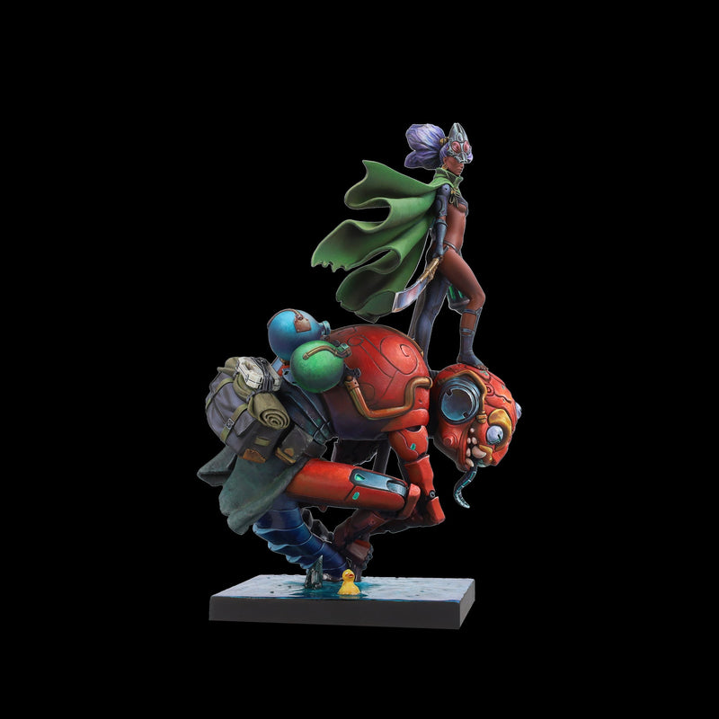 Scale 75 SSN-003 Busts New Age Scrappers Kitsune & Hanibaru 75mm