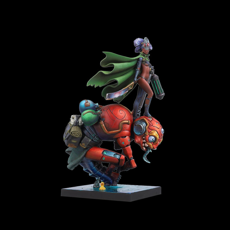 Scale 75 SSN-003 Busts New Age Scrappers Kitsune & Hanibaru 75mm