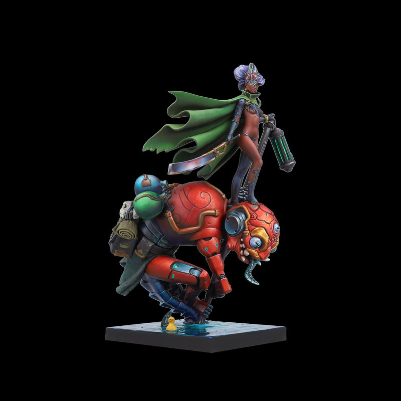 Scale 75 SSN-003 Busts New Age Scrappers Kitsune & Hanibaru 75mm