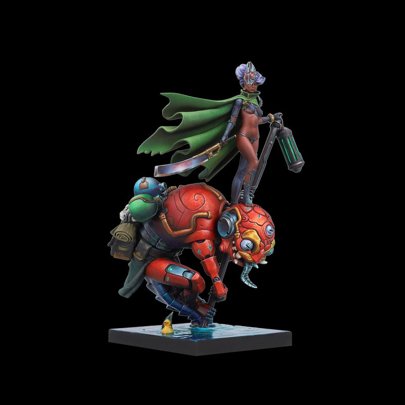 Scale 75 SSN-003 Busts New Age Scrappers Kitsune & Hanibaru 75mm