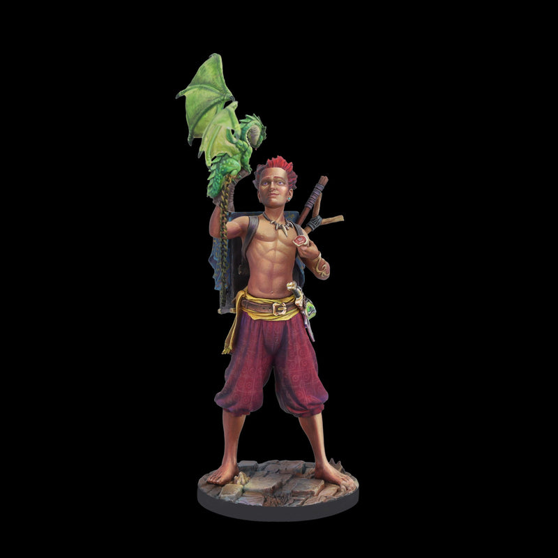 Scale 75 SCF-026 Figures Scale World Fantasy Ulh Dragon Trainer  75mm