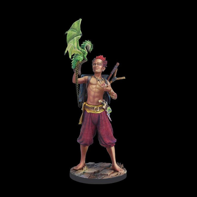 Scale 75 SCF-026 Figures Scale World Fantasy Ulh Dragon Trainer  75mm