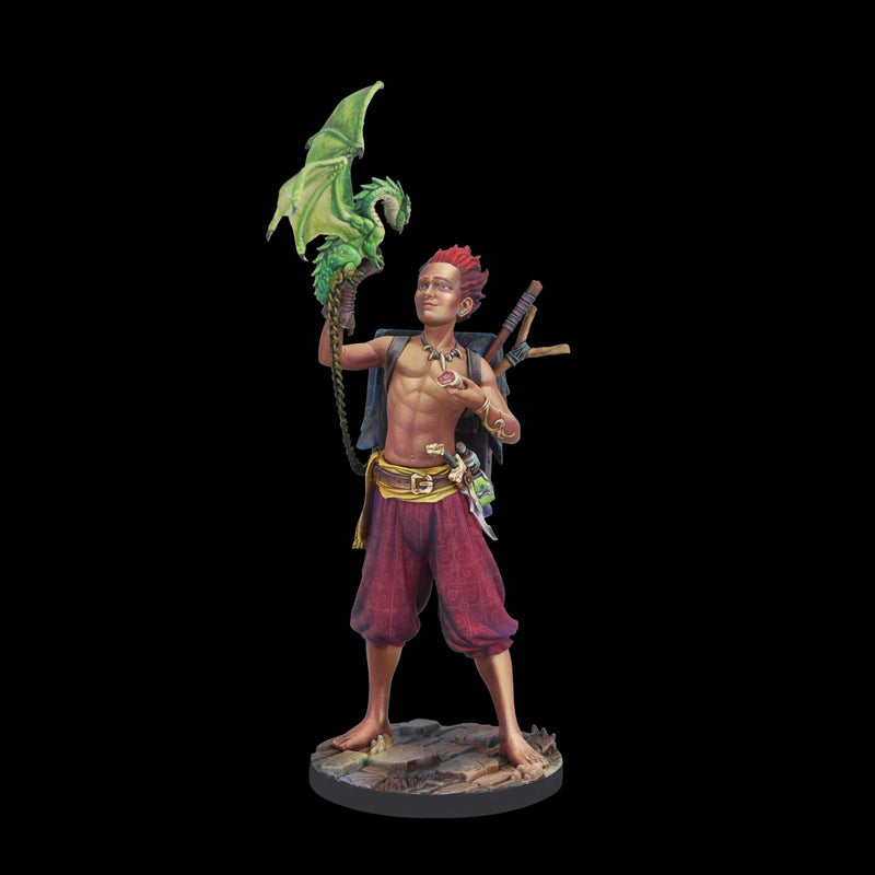 Scale 75 SCF-026 Figures Scale World Fantasy Ulh Dragon Trainer  75mm