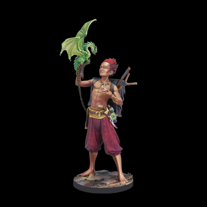 Scale 75 SCF-026 Figures Scale World Fantasy Ulh Dragon Trainer  75mm