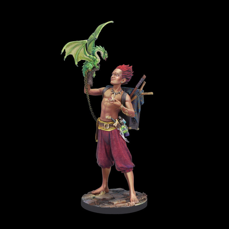 Scale 75 SCF-026 Figures Scale World Fantasy Ulh Dragon Trainer  75mm