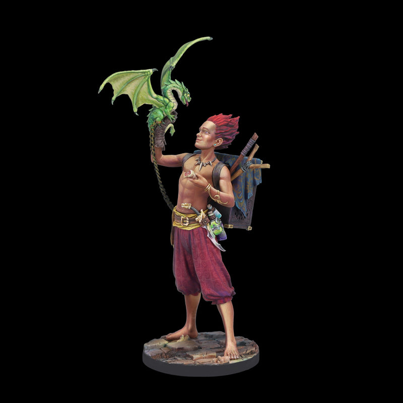 Scale 75 SCF-026 Figures Scale World Fantasy Ulh Dragon Trainer  75mm