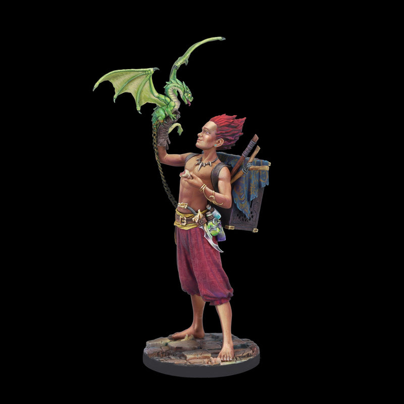 Scale 75 SCF-026 Figures Scale World Fantasy Ulh Dragon Trainer  75mm