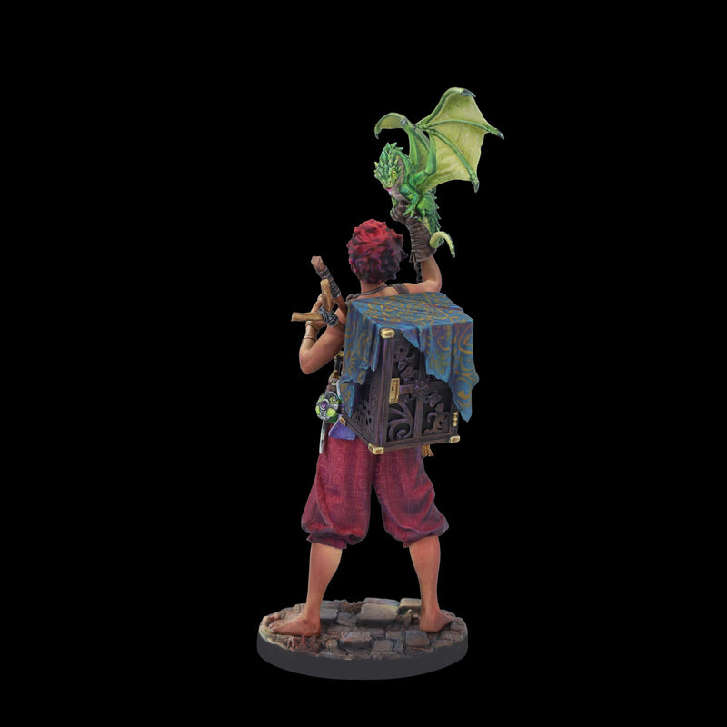 Scale 75 SCF-026 Figures Scale World Fantasy Ulh Dragon Trainer  75mm