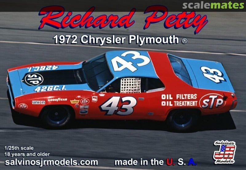 Salvinos JR RPCP1972D 1/25 72 ChryslerPlymouthPetty (8690301894893)