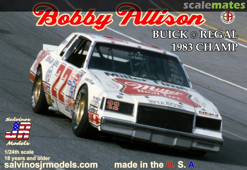 Salvinos JR BAB1983C 1/25 83 Buick Regal Allison (8690301829357)