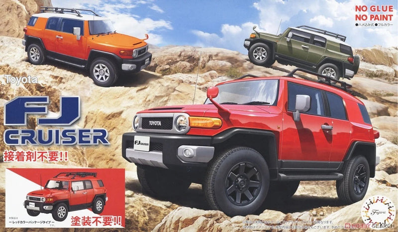 Fujimi 66370 1/24 Toyota FJ Cruiser Red (8503542644973)