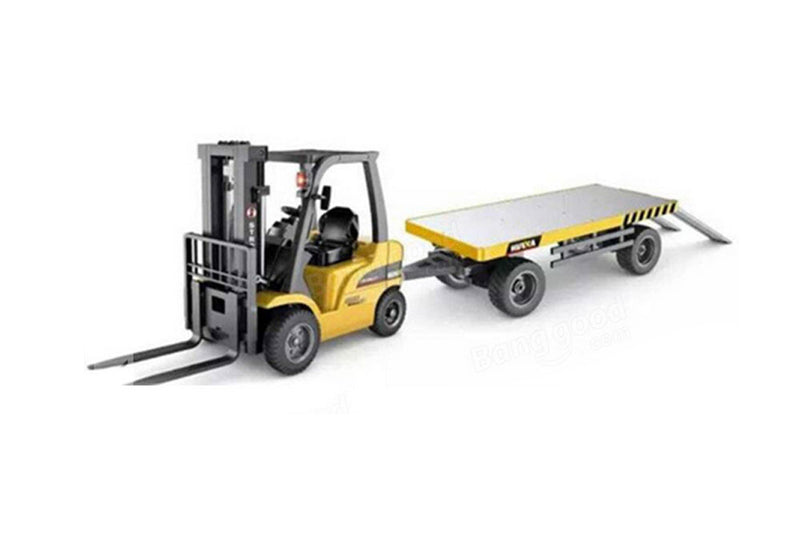 Huina 1578 Alloy Flat deck trailer 1/10 scale - Hobby City NZ (8347089993965)
