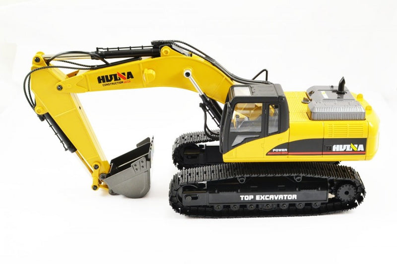 Huina 1580 V4 RC Excavator 23Ch 1/14 Scale 2020 Version w/gift case - Hobby City NZ (8347090026733)