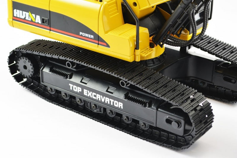 Huina 1580 V4 RC Excavator 23Ch 1/14 Scale 2020 Version w/gift case - Hobby City NZ (8347090026733)