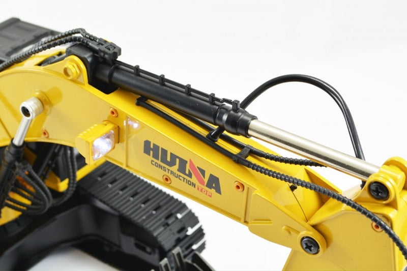 Huina 1580 V4 RC Excavator 23Ch 1/14 Scale 2020 Version w/gift case - Hobby City NZ (8347090026733)