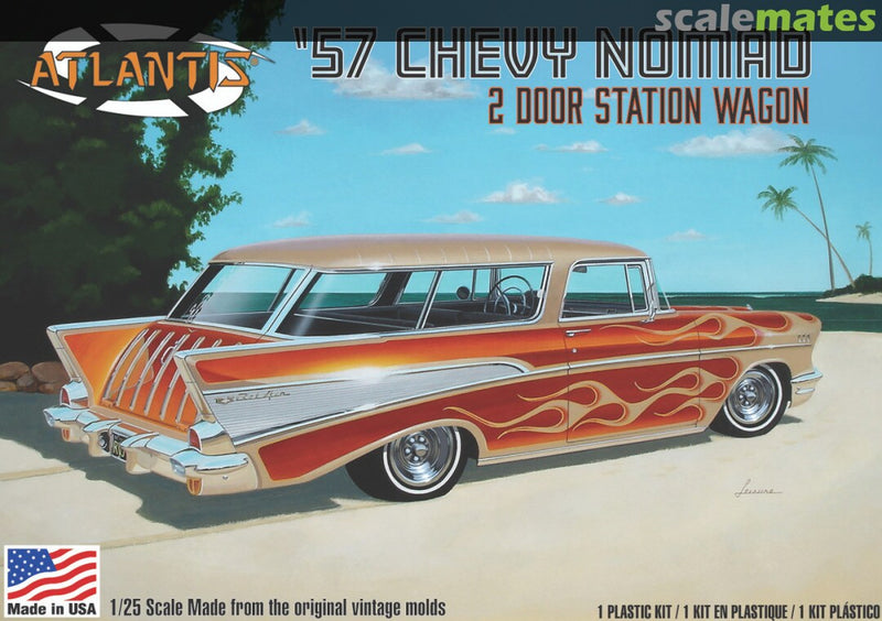 Atlantis Models AMCH1260 1/25 57 Chevy Nomad