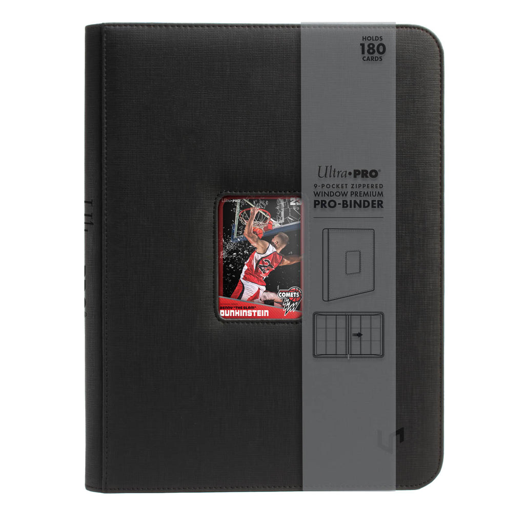 Ultra Pro 9-Pocket Zippered Window Premium PRO- Trading Card Binder