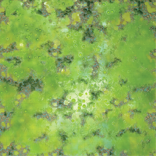 WizKids WarLock Tiles Acid Lagoon Game Mat