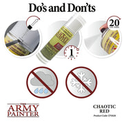 Army Painter CP3026 Colour Primer: Chaotic Red - Hobby City NZ (9004809748717)