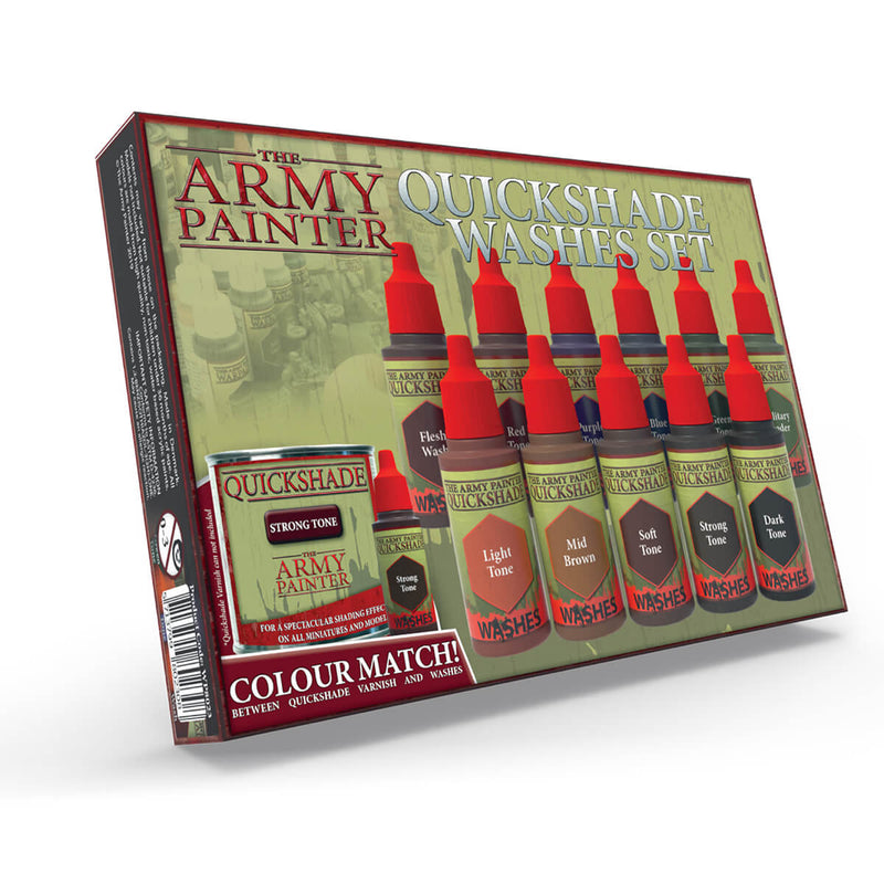 Army Painter WP8023 Warpaints Washes Paint Set - Hobby City NZ (9004810207469)