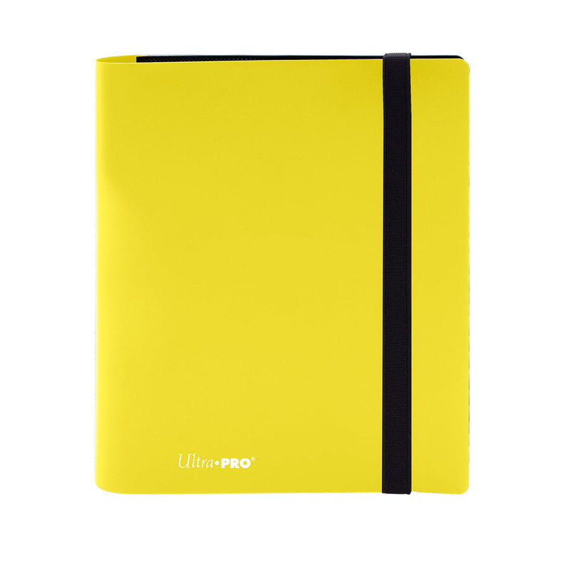Ultra Pro 15383 PRO-Binder: 4-Pocket Eclipse Lemon Yellow (9003682562285)