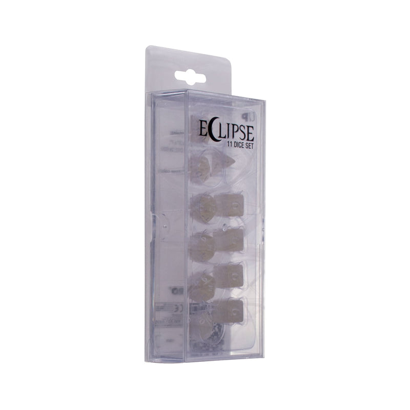 Ultra Pro 15560 Eclipse 11 Dice Set: Arctic White (9003682791661)