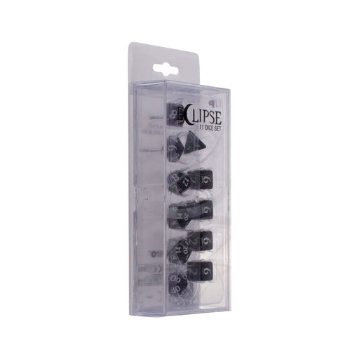Ultra Pro 15561 Eclipse 11 Dice Set: Jet Black (9003682889965)