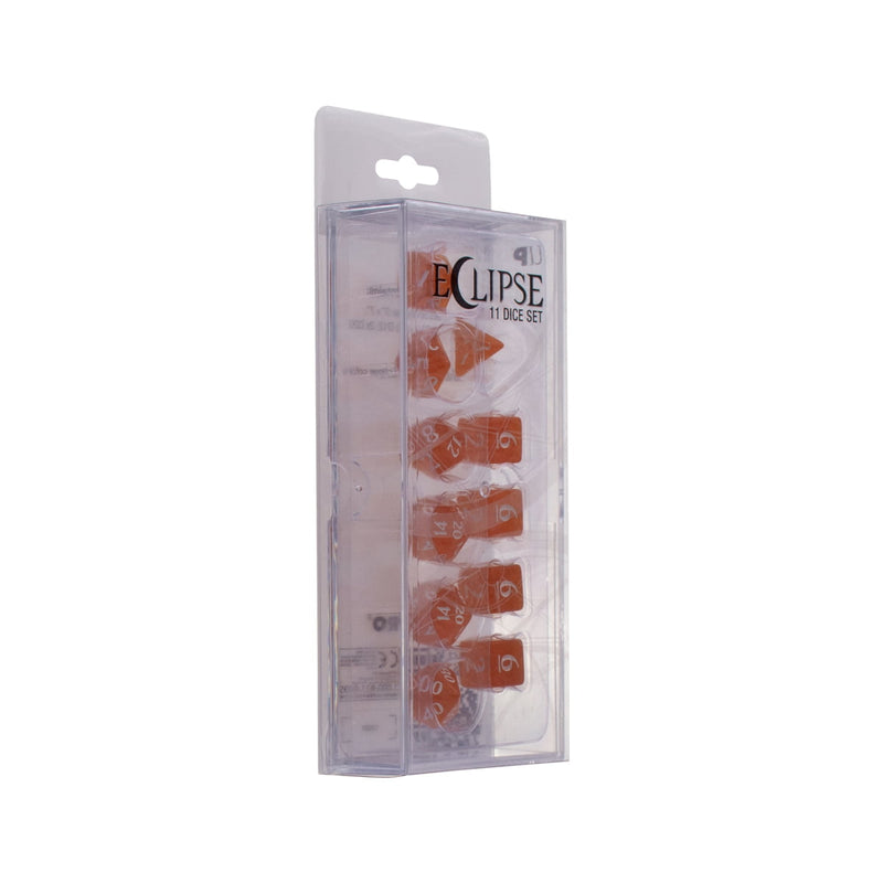 Ultra Pro 15567 Eclipse 11 Dice Set: Pumpkin Orange (9003683381485)