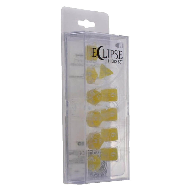 Ultra Pro 15568 Eclipse 11 Dice Set: Lemon Yellow (9003683414253)