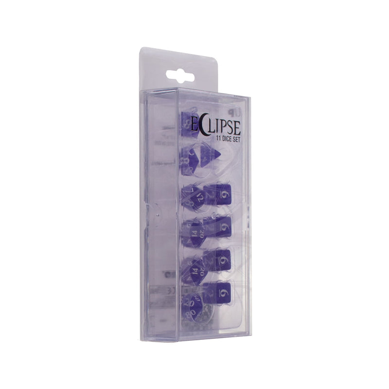 Ultra Pro 15570 Eclipse 11 Dice Set: Royal Purple (9003683479789)
