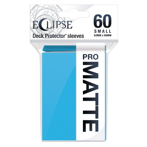 Ultra Pro 15639 Eclipse Matte Small Sleeves: Sky Blue (9003685806317)
