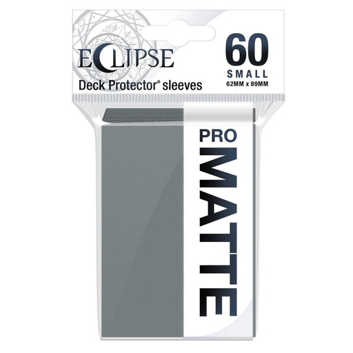 Ultra Pro 15647 Eclipse Matte Small Sleeves: Smoke Grey (9003687051501)