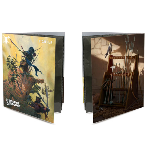 Ultra Pro 18596 Class Folio with Stickers for Dungeons & Dragons: Fighter (9003690197229)