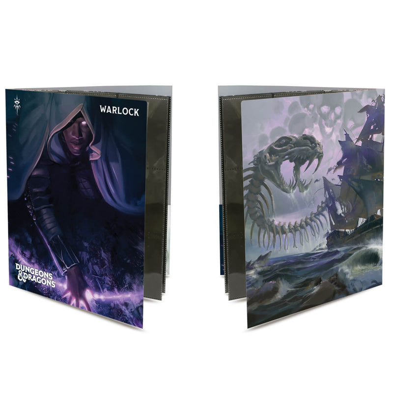 Ultra Pro 18602 Class Folio with Stickers for Dungeons & Dragons: Warlock (9003690721517)