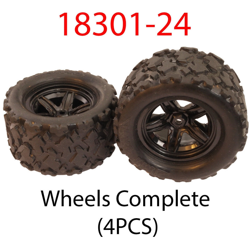 HOSpeed 18301-24 Wheels 2pcs Storm HS18301/2 - Hobby City NZ (8348644737261)