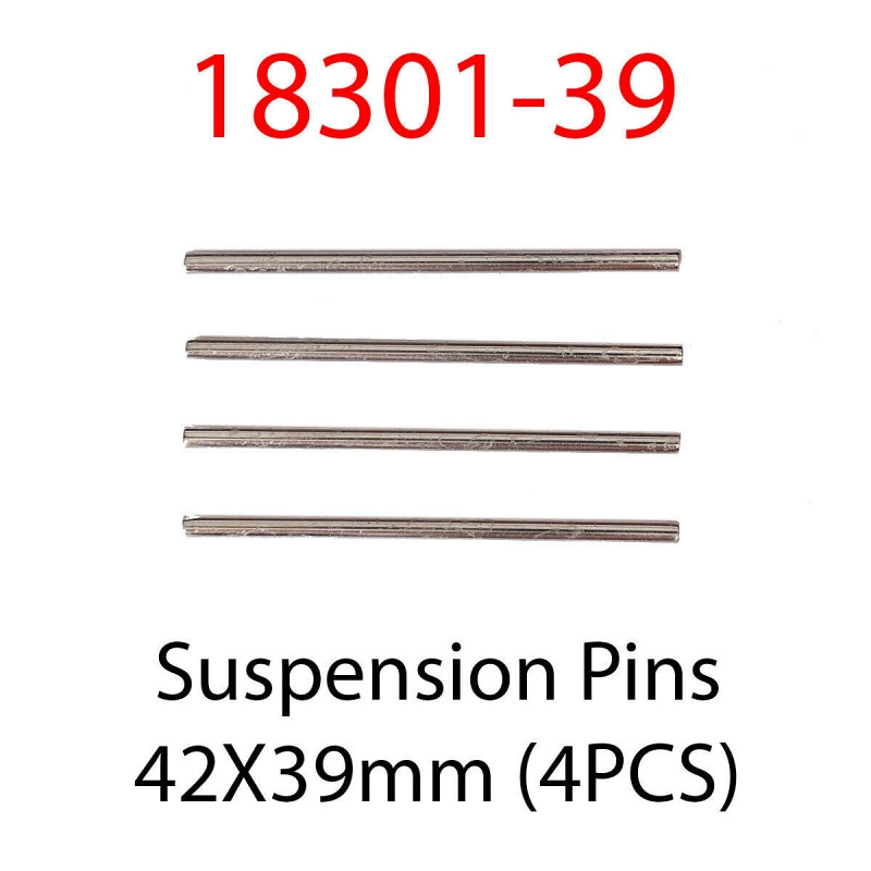 HOSpeed 18301-39 Suspension Pins (2mmx43mm) 4pcs - Hobby City NZ (8348645589229)