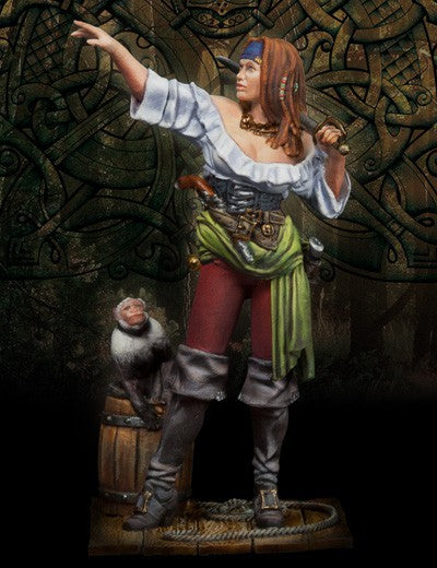 Scale 75 SWF-007 Figures Fantasy Wargames Anne Bonny 35mm