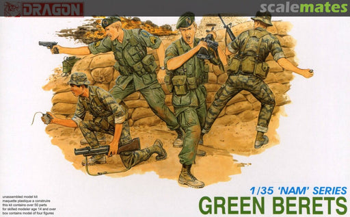 Dragon Model 3309 1/35 GREEN BERETS - Hobby City NZ (8948587692269)