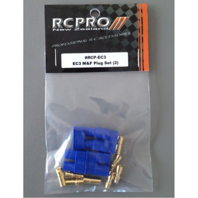 RC Pro EC3 Plug M&F 2 Pairs