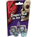 Steve Jackson Games Dragon & Skull Dice Pack Silver - SJG5900-15